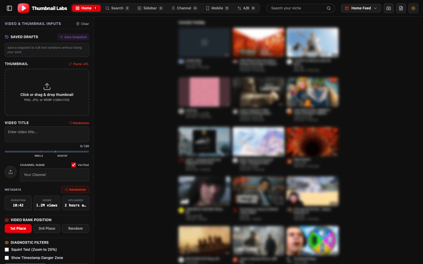 How to Pass the YouTube Thumbnail Squint Test for Higher CTR